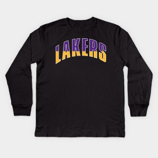 Lakers Kids Long Sleeve T-Shirt